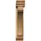 Ekena Millwork Legacy Traditional Rough Sawn Bracket w/ Offset Brace, Western Red Cedar, 6"W x 30"D x 30"H BKT0604X30X30LEC01RWR - alternate 2